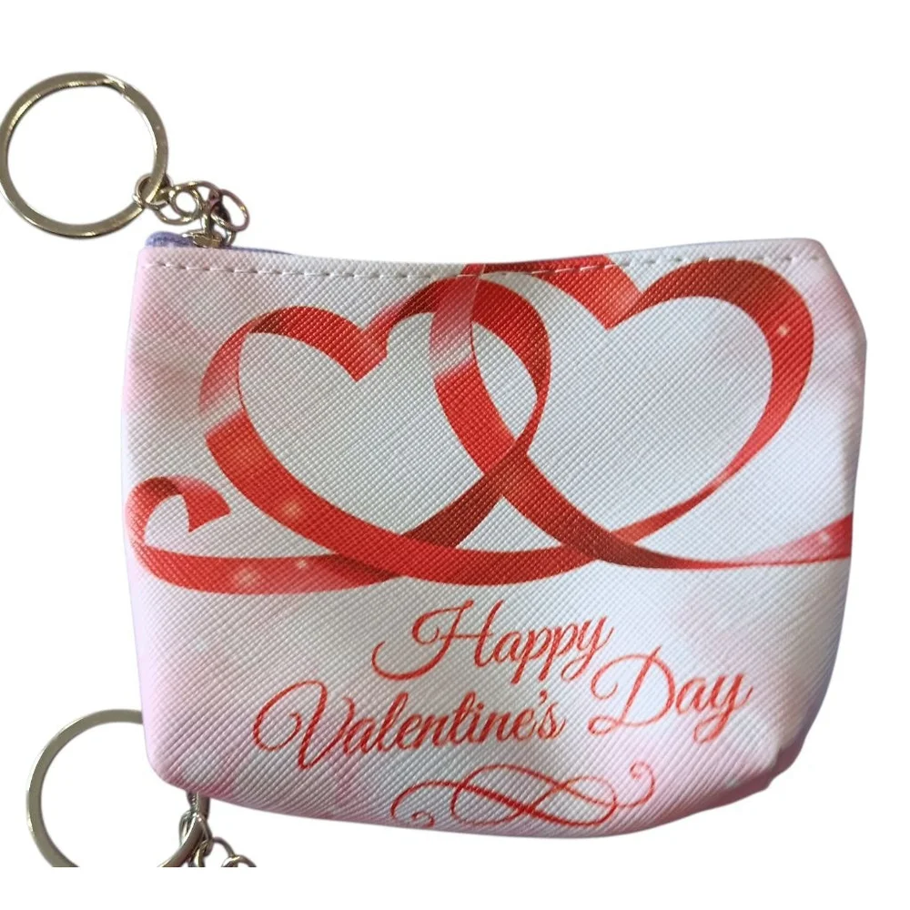 Set of 5 Valentine's Coin Purses! Adorable on their own or to gift small items!